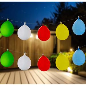 Northlight 10ft. LED Balloon Patio String Light Set alternate view