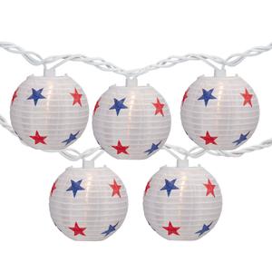 Northlight Star Paper Lantern Lights - 10 Count
