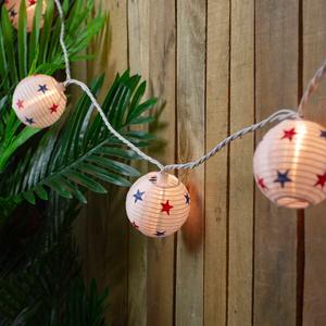 Northlight Star Paper Lantern Lights - 10 Count alternate view
