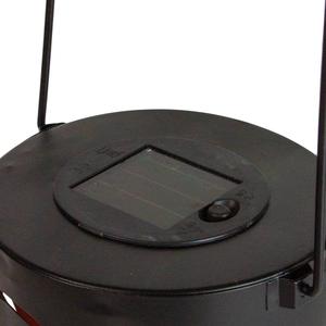 Northlight 8in. Owl Outdoor Solar Lantern with Handle alternate view