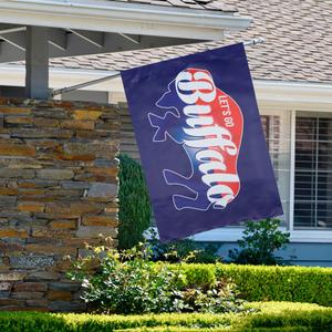 Northlight Let's Go Buffalo House Flag alternate view