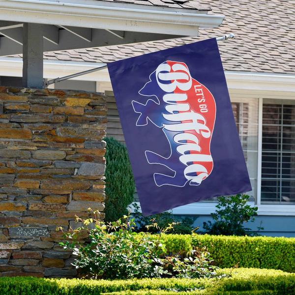 Northlight Let's Go Buffalo House Flag alternate view