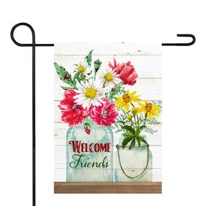 Northlight Welcome Friends Spring Bouquet Garden Flag