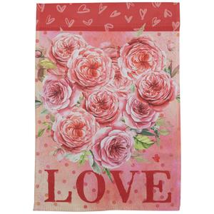 Northlight Love Rose Bouquet Outdoor Garden Flag