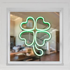 Northlight 15in. St. Patrick's Day Shamrock Window Decor alternate view