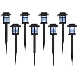 Northlight Solar Powered LED Pathway Markers - Set of 8