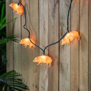 Northlight 6ft. Pig Patio String Light Set alternate view