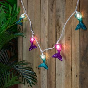 Northlight 6ft. Mermaid Tails Patio String Light Set alternate view