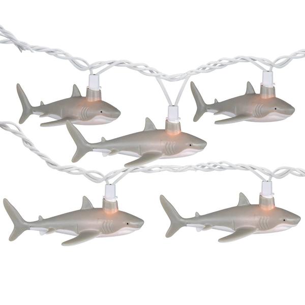 Northlight 6ft. Sharks Patio String Light Set