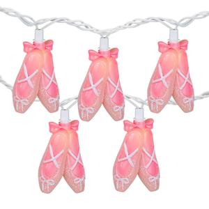 Northlight 6ft. Ballerina Shoes String Light Set