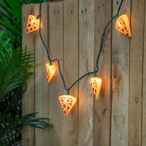 Northlight 6ft. Pepperoni Pizza Patio String Light Set alternate view