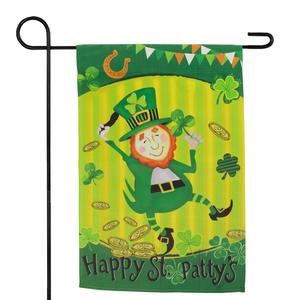 Northlight Dancing Leprechaun Garden Flag alternate view