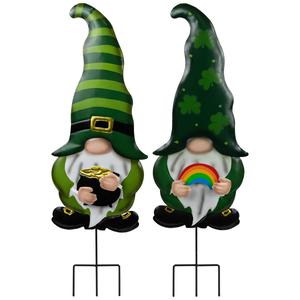 Northlight St. Patrick's Day Garden Stakes - Set of 2