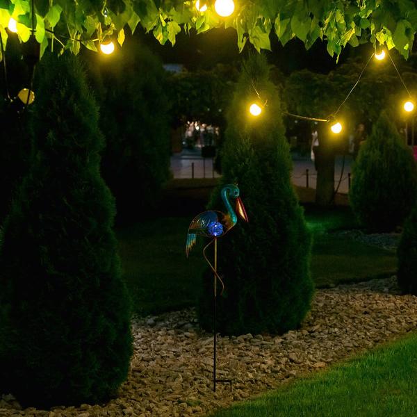 Northlight Solar Lighted Pelican Garden Stake alternate view
