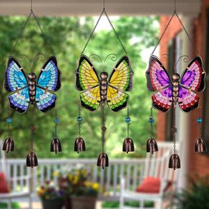 Northlight Butterfly Suncatcher Windchimes - Set of 3 alternate view