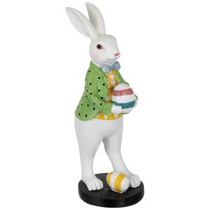 Northlight Rabbit Holding Easter Egg Garden Statue