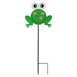 Northlight Frog Metal Outdoor Garden Stake