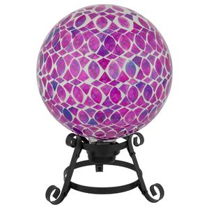 Northlight Iridescent Mosaic Garden Gazing Ball alternate view