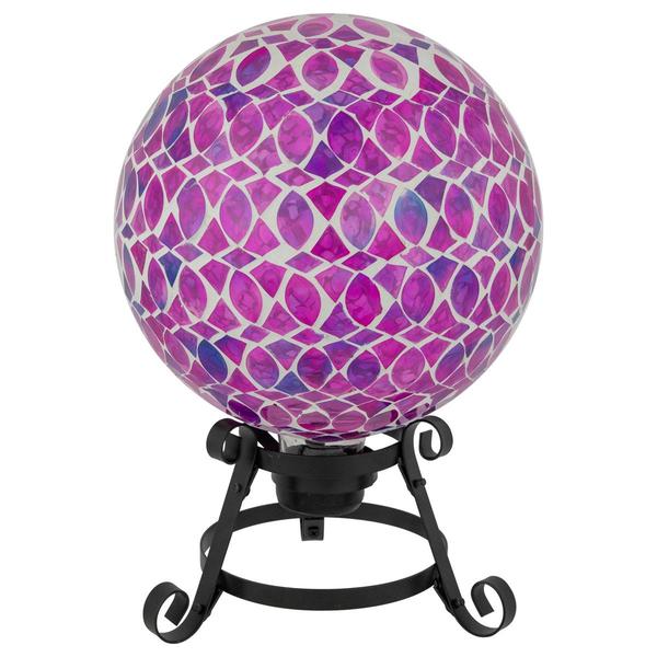Northlight Iridescent Mosaic Garden Gazing Ball alternate view