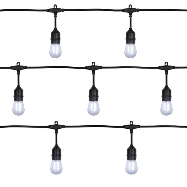 Northlight 20.5ft. LED S14 Patio String Light Set