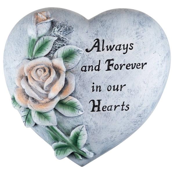 Northlight Forever in Our Hearts Memorial Garden Stone