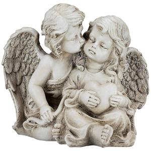 Northlight Double Cherubs with Heart Statue alternate view