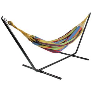 Northlight 72in. Striped Cotton Double Brazilian Hammock alternate view
