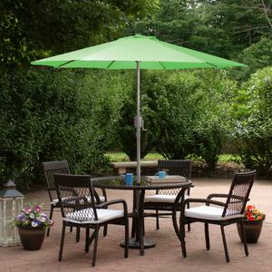 Northlight 7.5ft. Lime Green Patio Umbrella with Crank alternate view