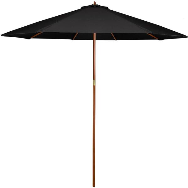 Northlight 9ft. Patio Market Umbrella with Wooden Pole