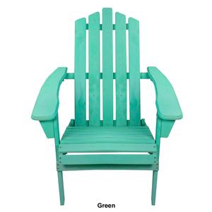 Northlight Classic Folding Wooden Adirondack Chair alternate view