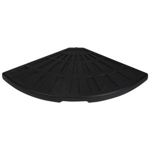 Northlight 26lbs Black Fan Shaped Off-Set Umbrella Stand alternate view