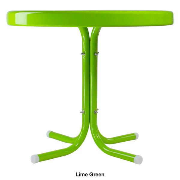 Northlight 22in. Retro Tulip Side Table alternate view