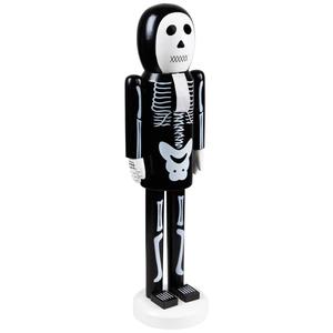 Northlight 14in. Wooden Skeleton Halloween Nutcracker alternate view