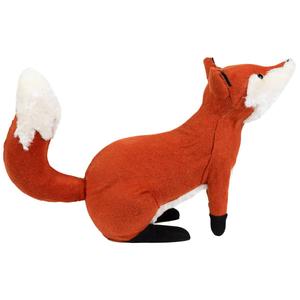 Northlight Plush Autumn Harvest Sitting Fox Figure alternate view