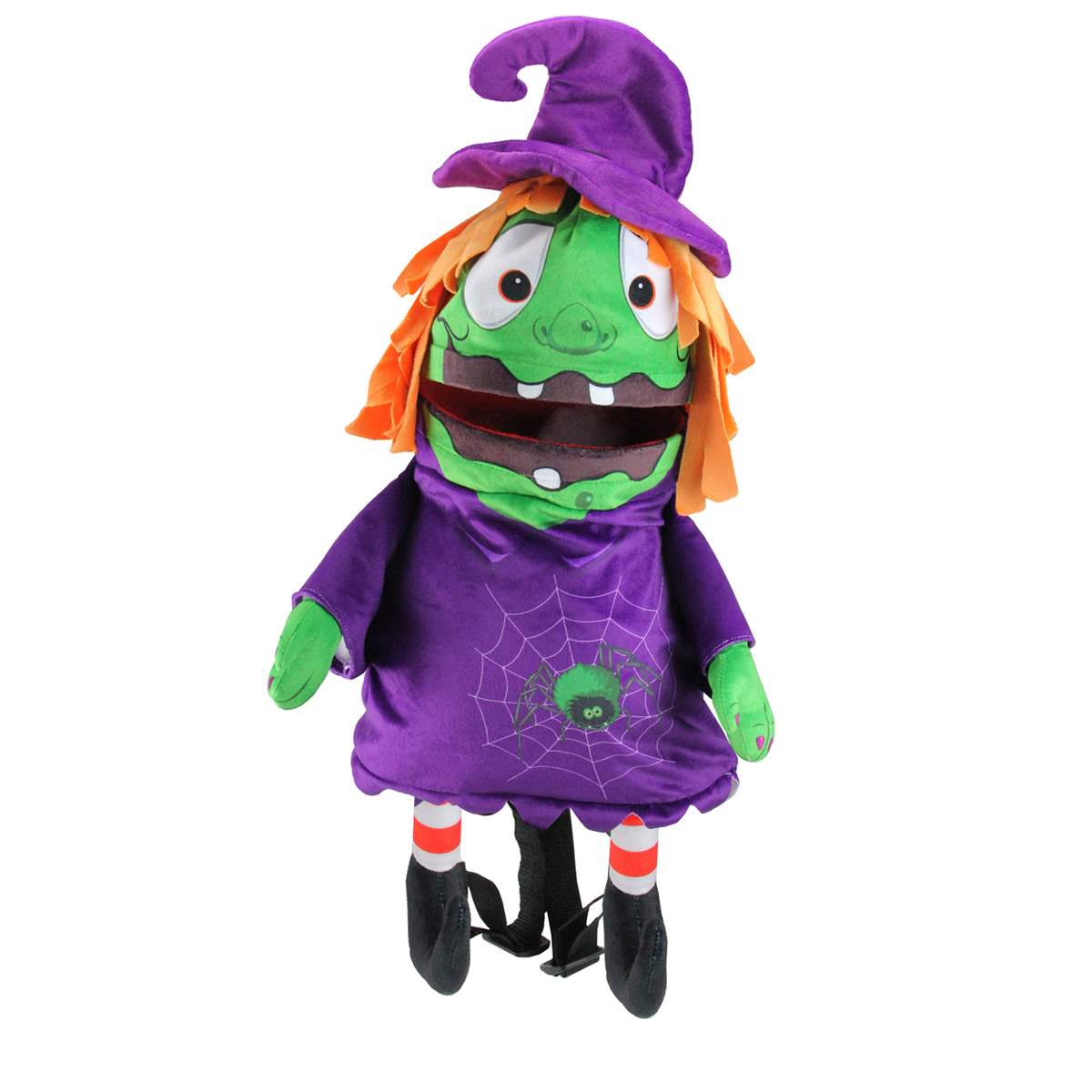 Northlight Seasonal Animated Witch Halloween Trick Or Treat Bag