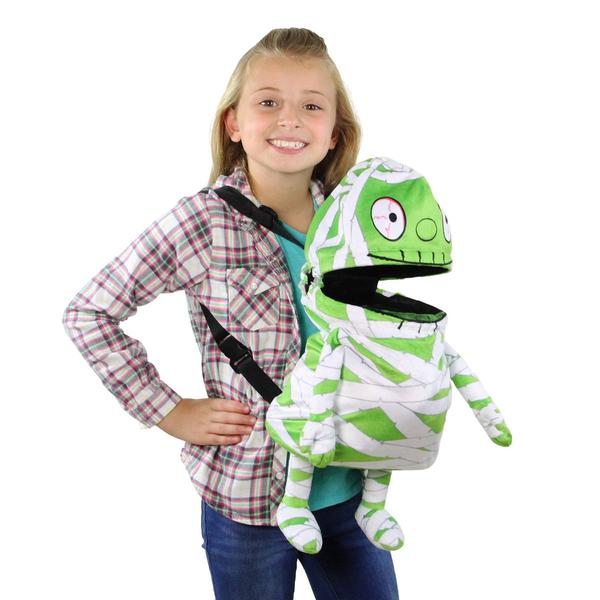 Northlight Animated Mummy Halloween Trick or Treat Bag alternate view