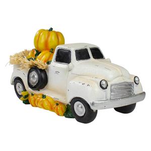 Northlight 11.25in. Truck Full of Pumpkins Figure