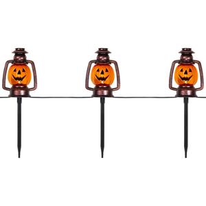 Northlight Halloween Jack O' Lantern Lights - Set of 3