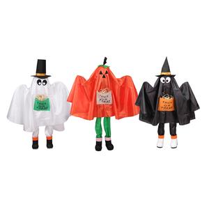 Northlight Pumpkin & Bat Standing Figures - Set of 3