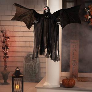Northlight 50in. Lighted & Animated Winged Grim Reaper alternate view
