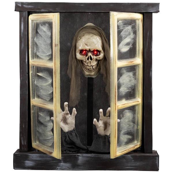 Northlight 29in. Animated Opening Window Halloween Decor