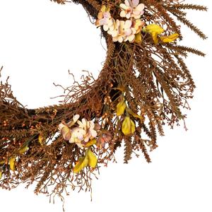 Northlight 32in. Fall Grass Artificial Wreath alternate view
