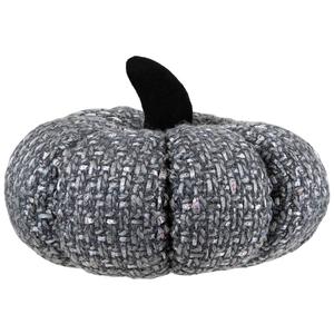 Northlight Grey Knitted Fall Harvest Pumpkin alternate view