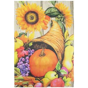 Northlight Cornucopia Harvest Outdoor Garden Flag