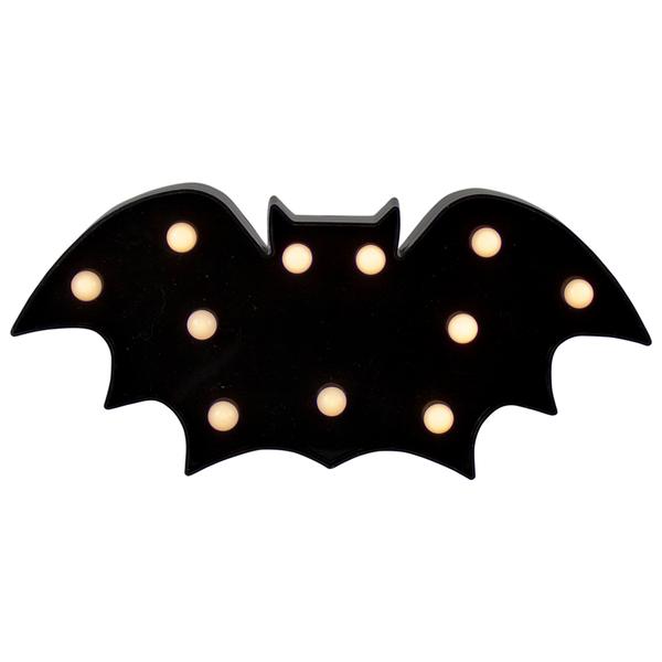 Northlight Black Bat Halloween Marquee Decor