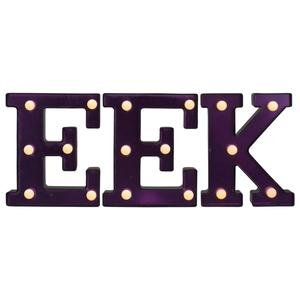 Northlight 6.5in. EEK Halloween Marquee