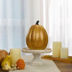 Northlight Diamond Halloween Pumpkin Tabletop Decoration alternate view