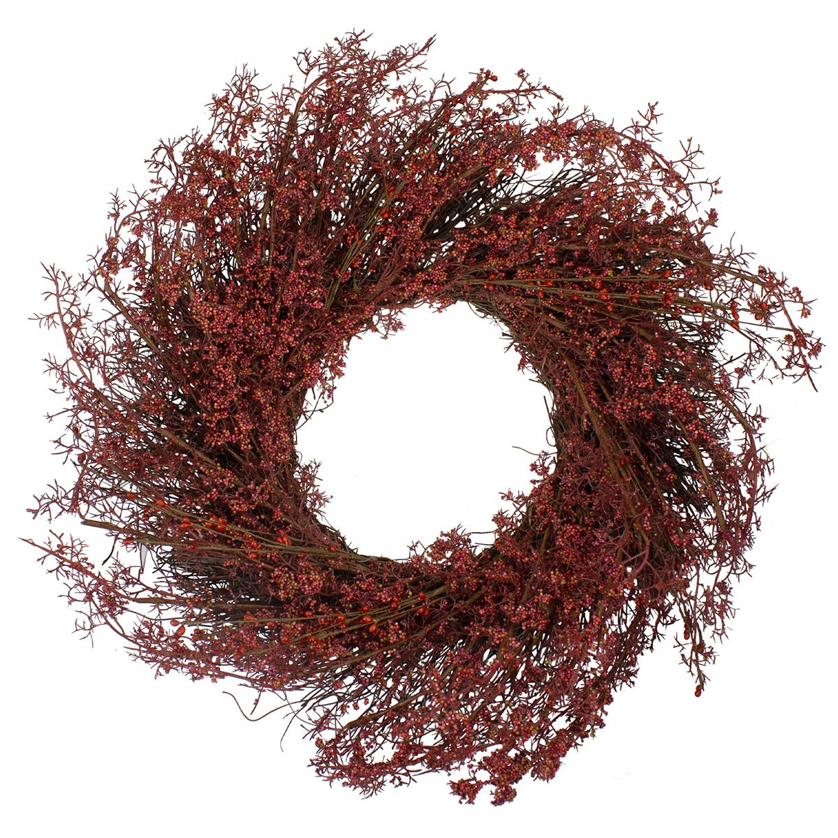 Northlight Seasonal Fall Burgundy Berry Artificial Wreath