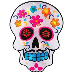 Northlight 15in. Lighted Day of the Dead Silhouette