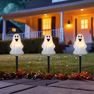 Northlight Ghost Shaped Halloween Pathway Markers alternate view